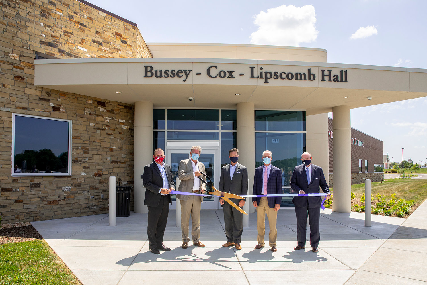 OTC officials and partners cut the ribbon on the 7.7-acre campus.
